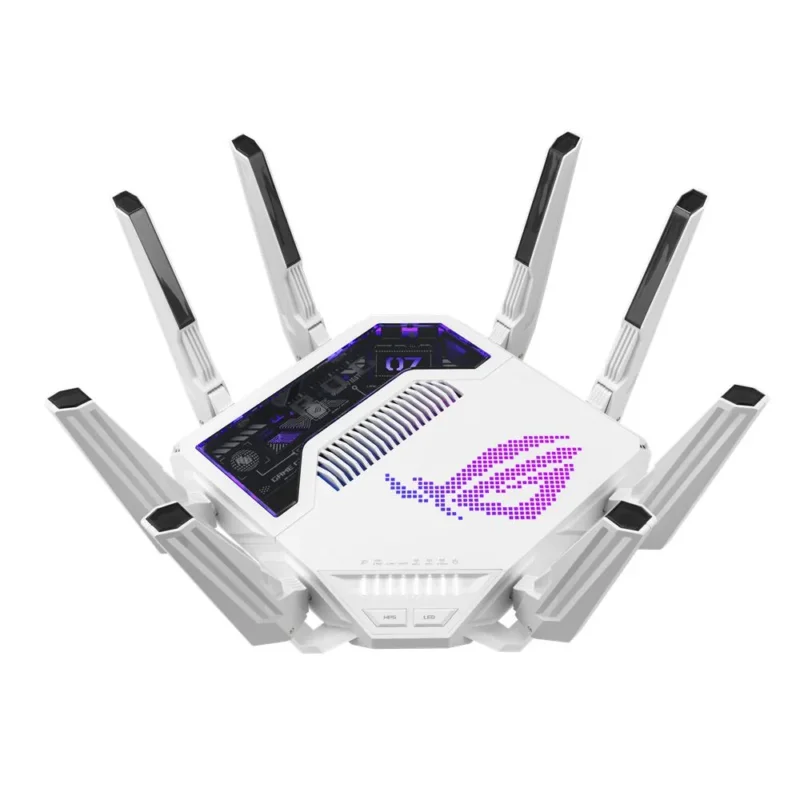 ASUS ROG Rapture GT‑BE19000AI Tri‑Band WiFi 7 Gaming Router mit Dual 10G Ports und AI WAN