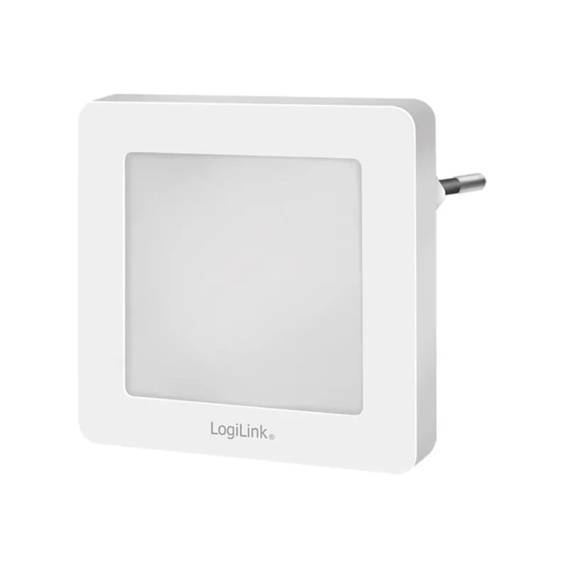 LogiLink LED-Nachtlicht mit Dämmerungssensor quadratisch 3014 LED x4