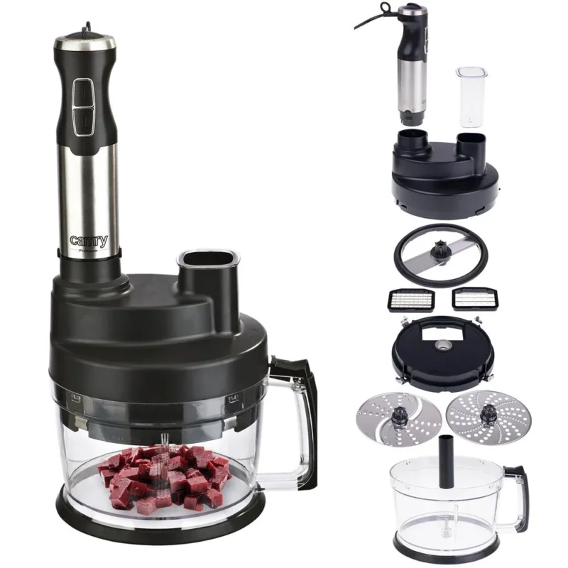 Camry CR 4623 Multifunktions Mixer Set 1600 Watt Schwarz
