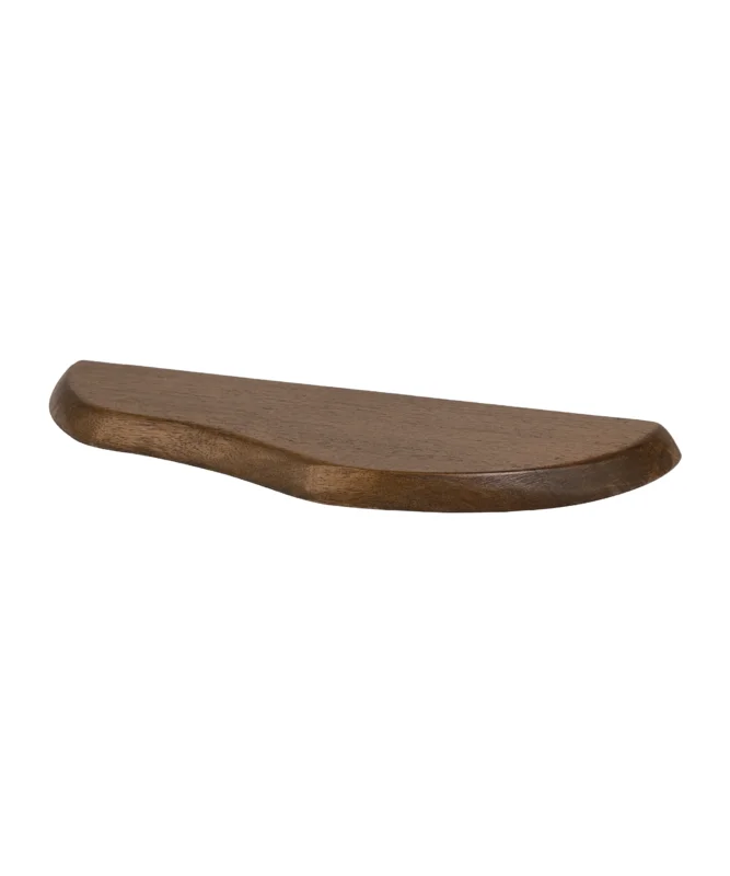 Wandregal aus dunklem Holz zur Wandmontage – elva collection von 7 O'CLOCK