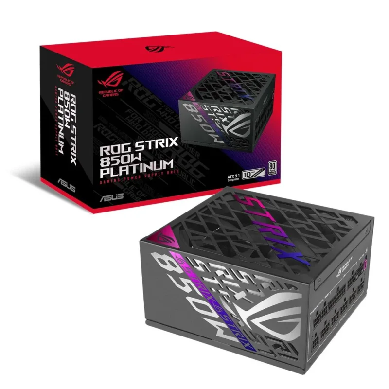 ASUS ROG STRIX 850W Platinum Netzteil ATX 3.1 PCIe 5.1 12V‑2x6
