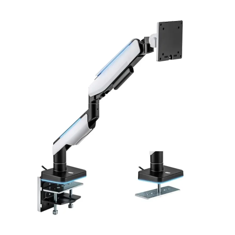 LogiLink BP0162 Gaming Monitorhalterung 17 bis 49 Zoll mit Beleuchtung