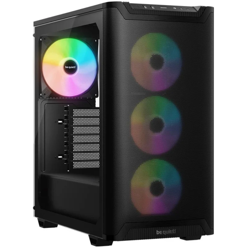 be quiet! Pure Base 501 LX Black PC Gehäuse mit ARGB Lüftern