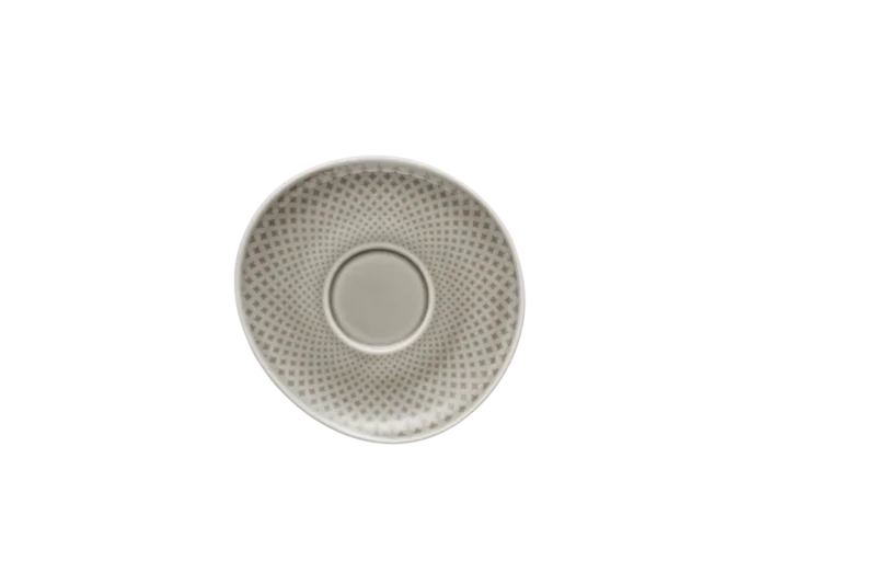 Rosenthal Junto Espresso-Untertasse Pearl Grey 11 CM Grau