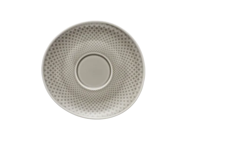 Rosenthal Junto Kombi-Untertasse Pearl Grey 15 CM Grau