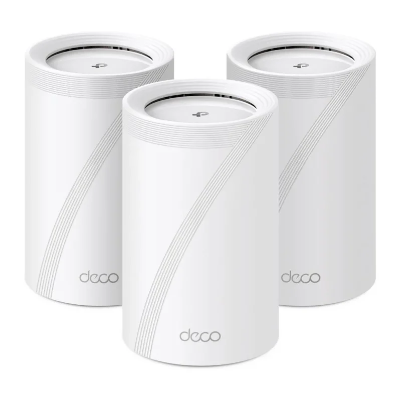 TP-Link Deco BE65 3er Pack BE9300 WiFi 7 Mesh System Tri Band 2.5G HomeShield