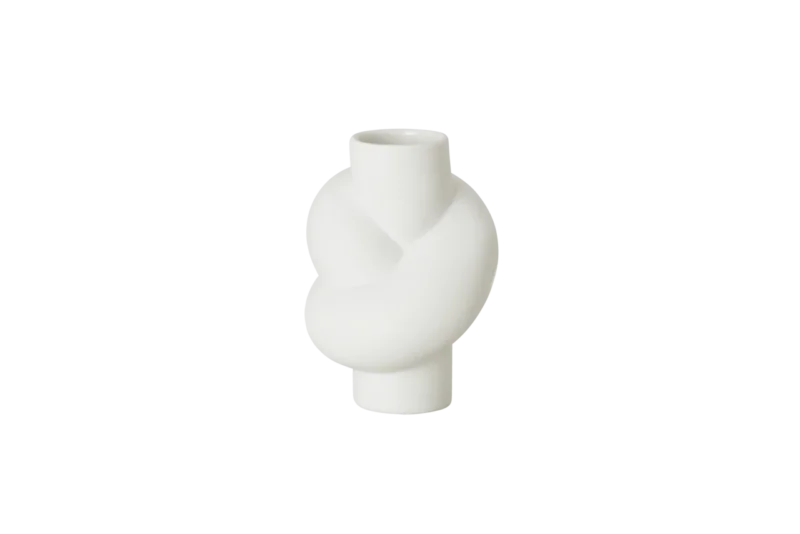 Rosenthal Node Vase 10 cm Weiss matt – Ansicht 3