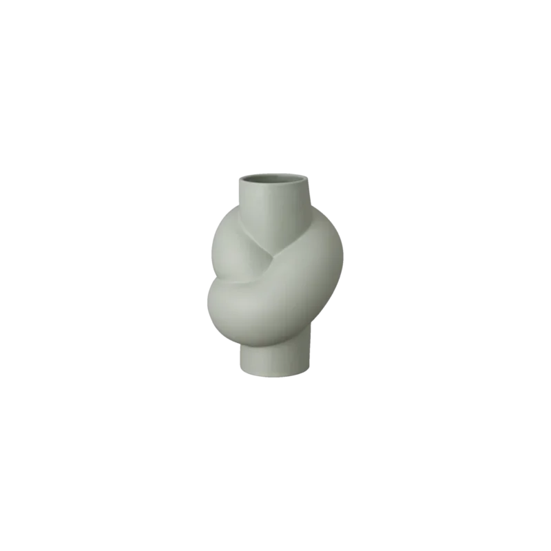 Rosenthal Node Vase 14 cm Lava Grau