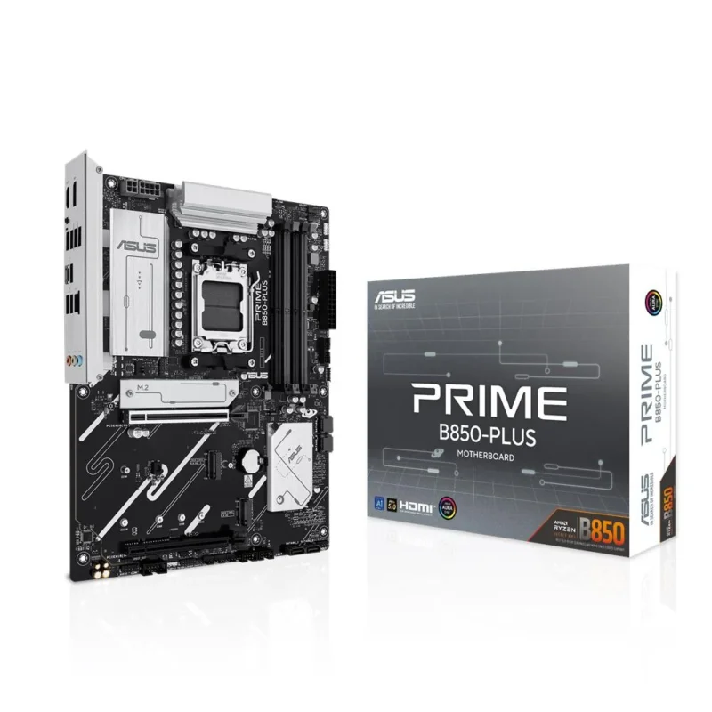 ASUS PRIME B850-PLUS-CSM Mainboard AM5 ATX DDR5 PCIe 5.0 Aura Sync