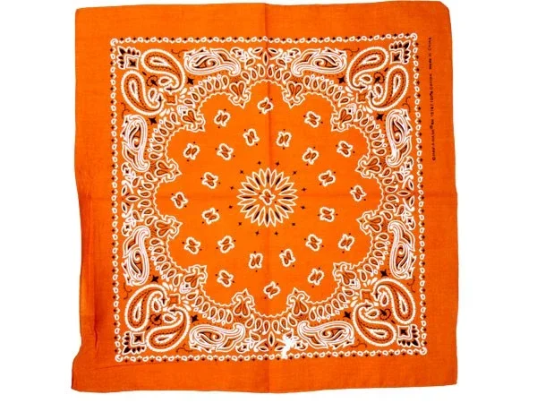Bandana Zandana Kopftuch Halstuch verschiedene Muster 100% Baumwolle