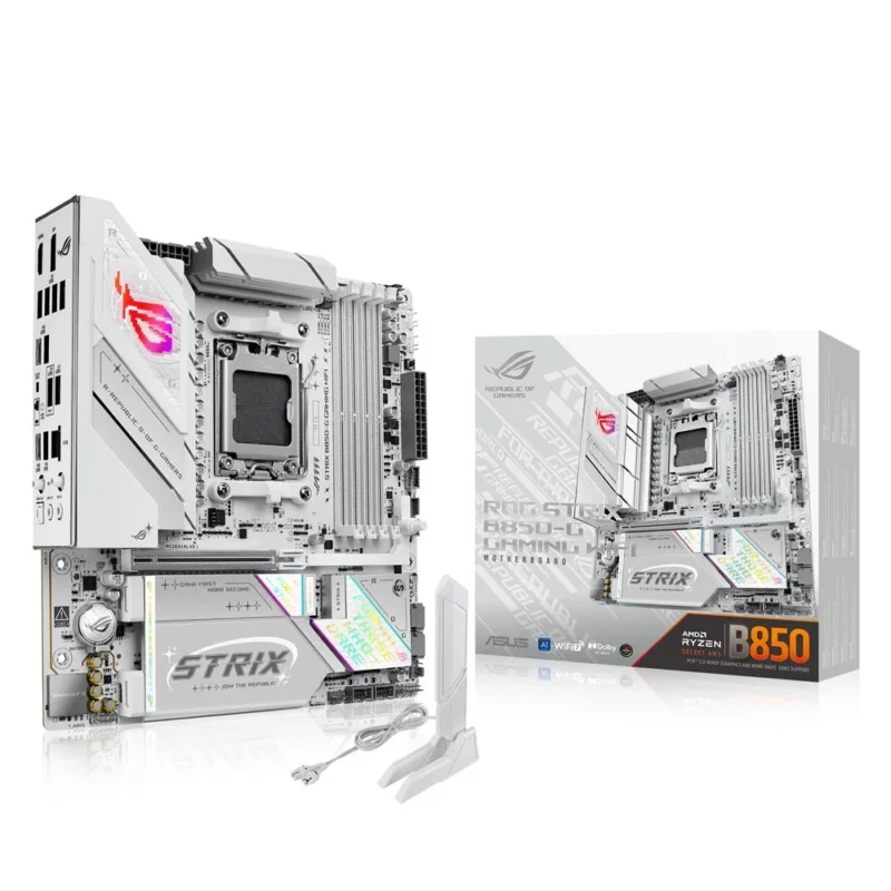 ASUS ROG STRIX B850-G GAMING WIFI Mainboard AM5 mATX DDR5 PCIe 5.0 WiFi 7