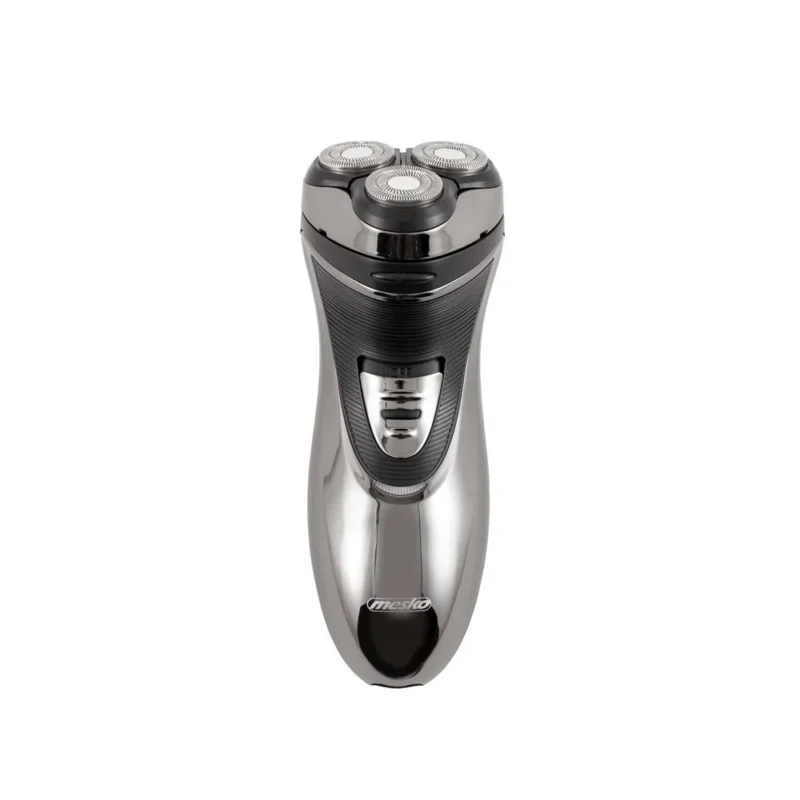 Mesko MS 2920 Rasierer – Silber, 3 Scherköpfe, kabellos, 60 Min Laufzeit