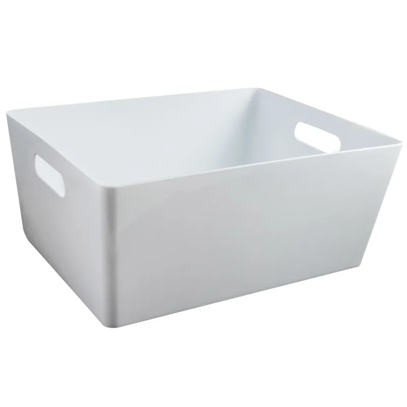 Ordnungsbox - DINA4 - 35x26x15cm - 11.5 Liter - Ordnungskorb - Schubladenorganizer Schublade - Organizerbox Ordnungssystem Kunststoff Aufbewahrung Bad Korb Schrank Schreibtisch