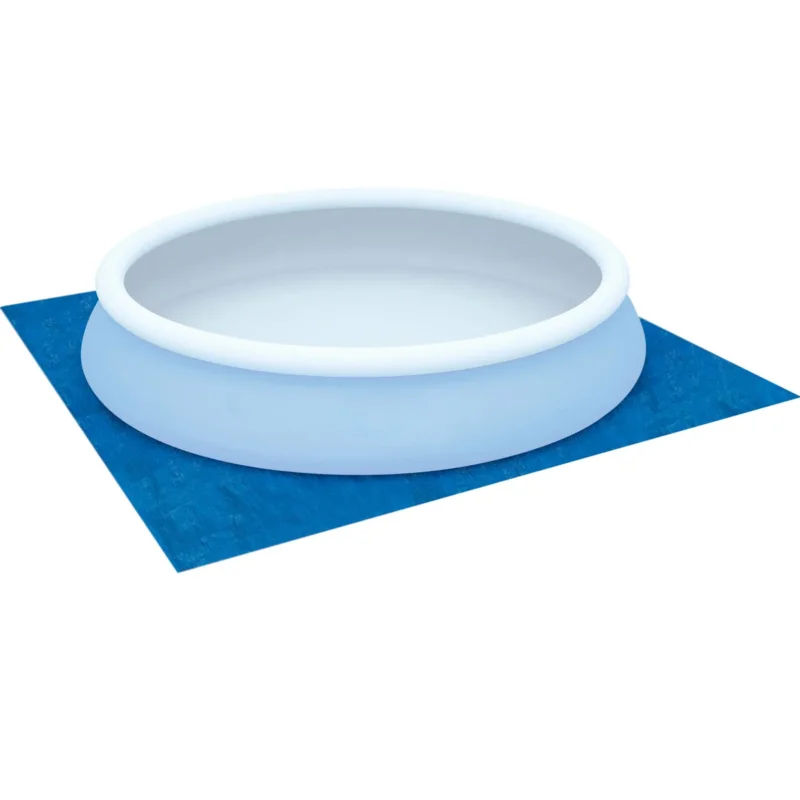 Poolunterlage für runde Quick-up Pool D-244cm - 110g/qm PE - Wasserdicht - Bodenfolie Unterlagen Schutz Bodenschutzplane Unterlegplane Bodenplane - Familienpool Pool Swimmingpool Poolzubehör