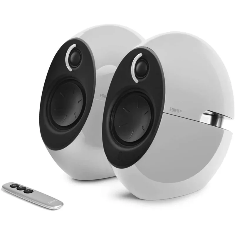Edifier E25HD Design-Lautsprecherset mit Bluetooth 5.3 (74 Watt), Weiß