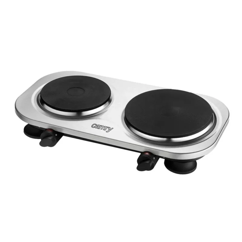 Camry CR 6511 Doppelkochplatte 2500 Watt Silber