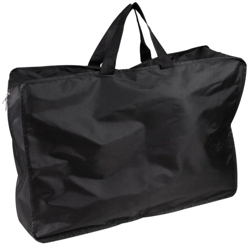 Aufbewahrungstasche für Sitzauflage - 65 x 45 x 20 cm - Transport Tasche Tragetasche - schwarz