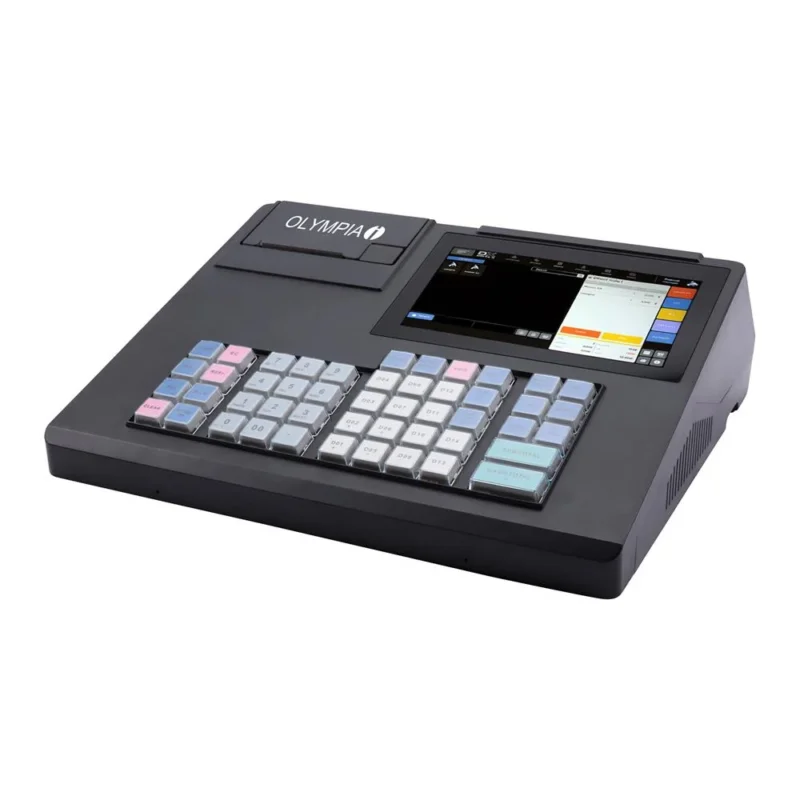 Olympia Registrierkasse K200 Kassensystem mit Drucker Schwarz