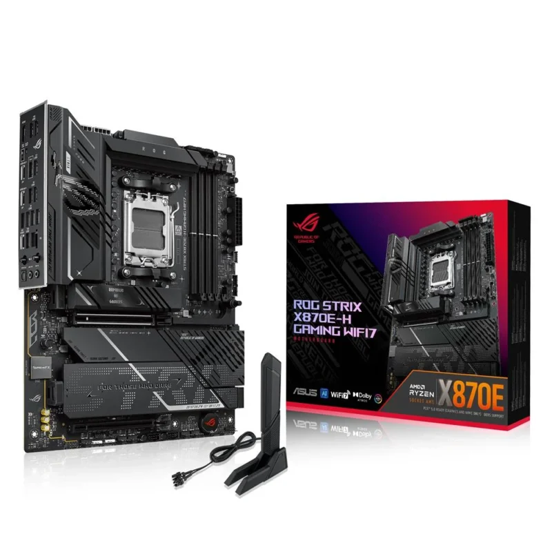 ASUS ROG STRIX X870E-H GAMING WIFI7 Mainboard AM5 ATX DDR5 PCIe 5.0 WiFi 7