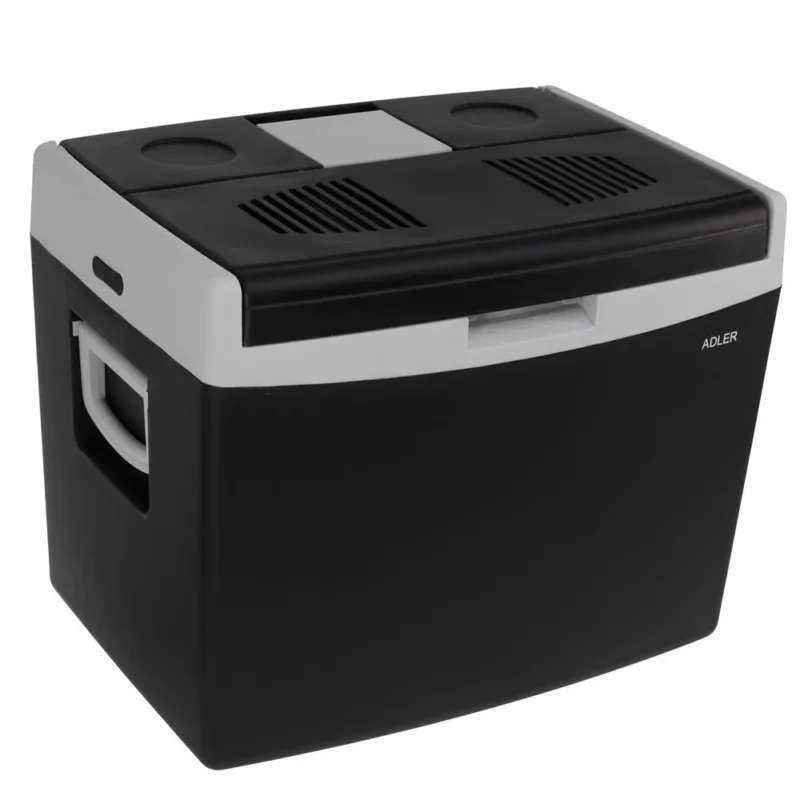 Adler AD 8092 Tragbare Kühlbox 40 L elektrisch für Auto Camping Picknick Reise