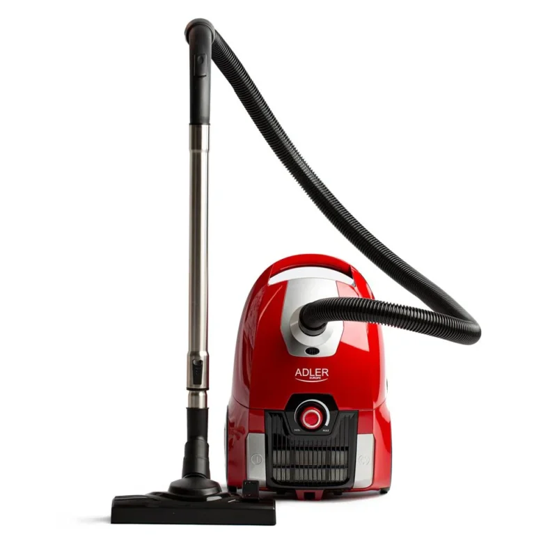 Adler AD 7041 Superleiser Staubsauger 2300 Watt mit HEPA Filter Rot