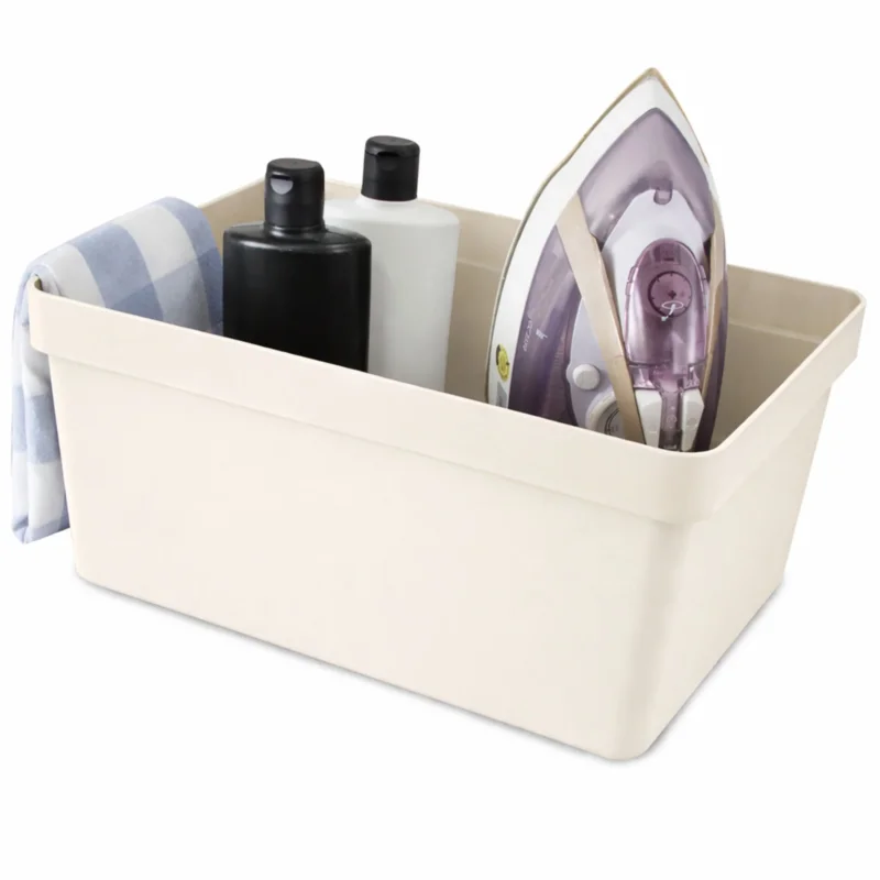 Ordnungsbox - DINA4-Format - 17 cm hoch 36,5x26x17 cm - 15 Liter - Ordnungskorb Schubladenorganizer Organizerbox Ordnungssystem Kunststoff Aufbewahrung Schrank Bad