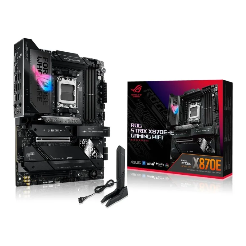 ASUS ROG STRIX X870E-E GAMING WIFI Mainboard AM5 ATX DDR5 PCIe 5.0 WiFi 7