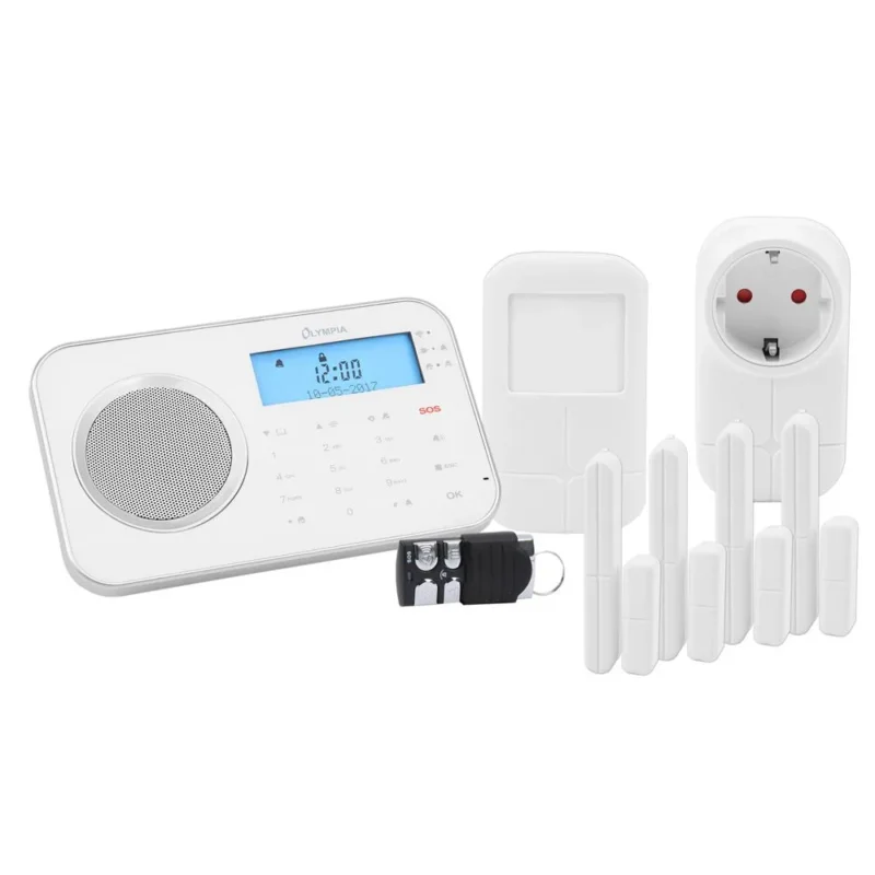 Olympia Alarmsystem ProHome 8762 WLAN GSM Funk Alarmanlage