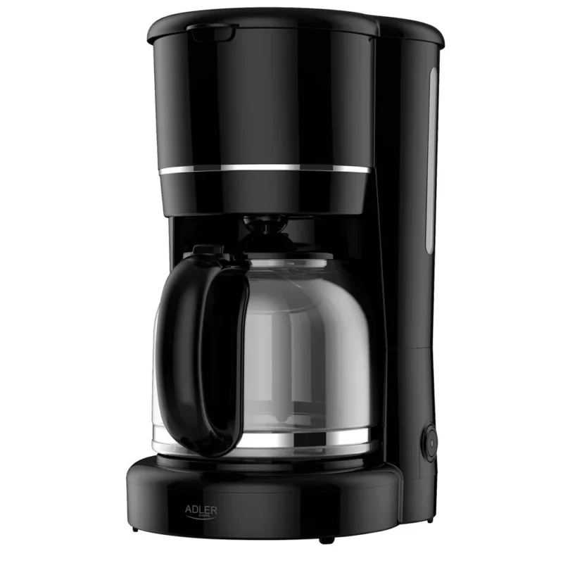 Adler AD 4383 Filterkaffeemaschine 1,5 L Schwarz mit Warmhaltefunktion und Nylonfilter