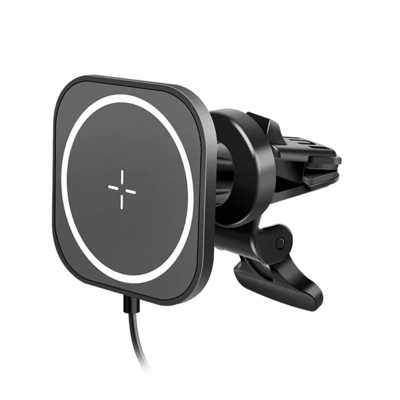 LogiLink Magnetische Kfz Smartphone Halterung mit kabellosem Laden