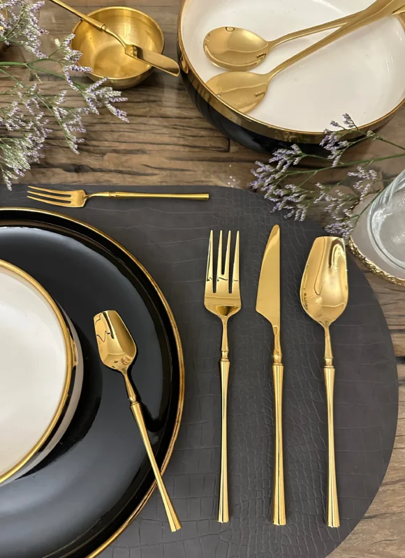 Royal Golden Home Besteck Set Luxy
