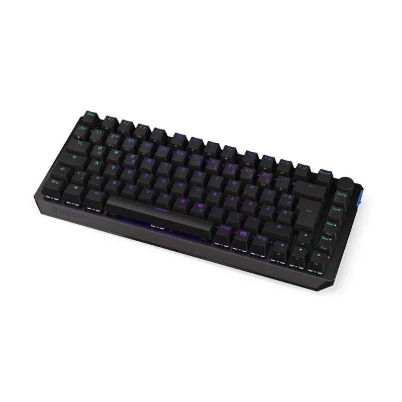 ENDORFY Thock 75 Prozent Wireless Tastatur DE Layout Kailh Box Red Schwarz