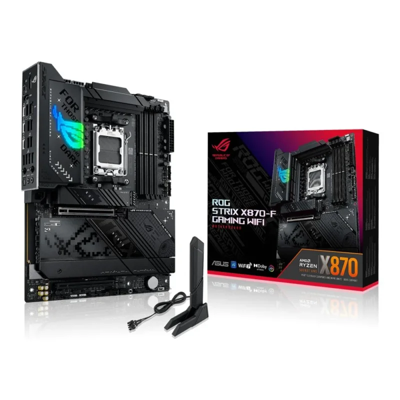 ASUS ROG STRIX X870-F GAMING WIFI Mainboard AM5 ATX DDR5 PCIe 5.0 WiFi 7