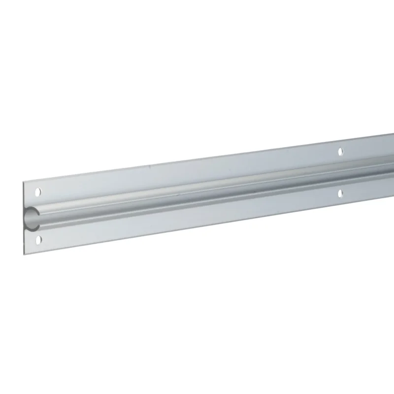 Alu Kederschiene - 1,2 Meter - Kederleiste - Neigung 90° - Ø9mm (passend für 6-8mm Keder) - Aluminium Kederprofil Leiste für Wohnwagen Wohnmobil Vorzelt Sonnensegel Schürzenleiste Vorzeltschiene
