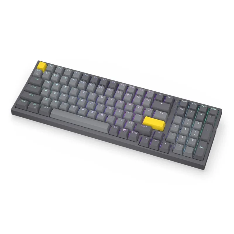 ENDORFY Celeris 1800 Wireless Tastatur QWERTY Layout Grau Bluetooth