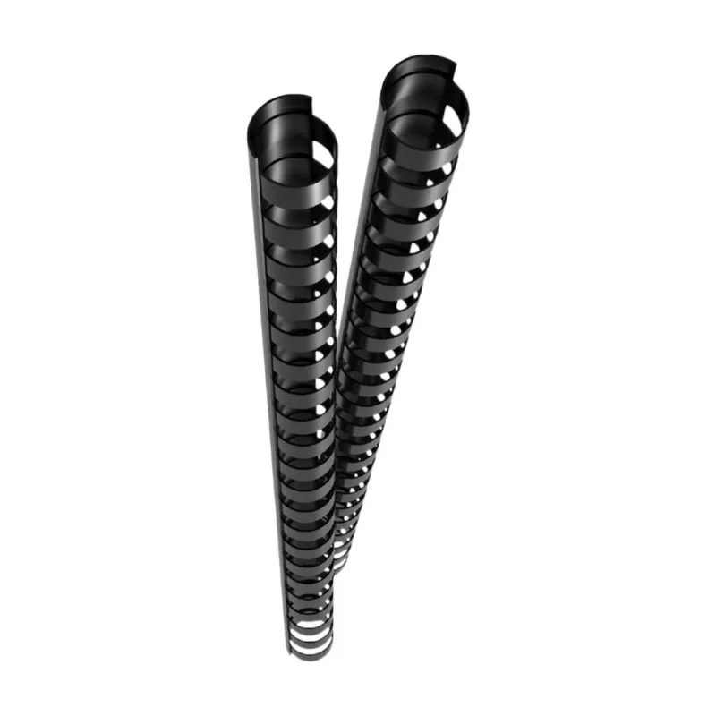 GENIE Spiralbinderücken DIN A4 12 mm schwarz 25 Stück