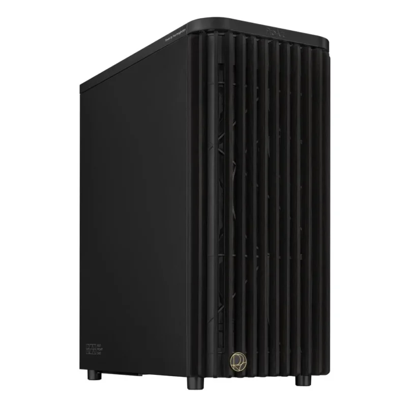ASUS ProArt PA401 Wood Edition Metal Panel ATX PC Gehäuse mit 160 mm Lüftern und USB 20Gbps