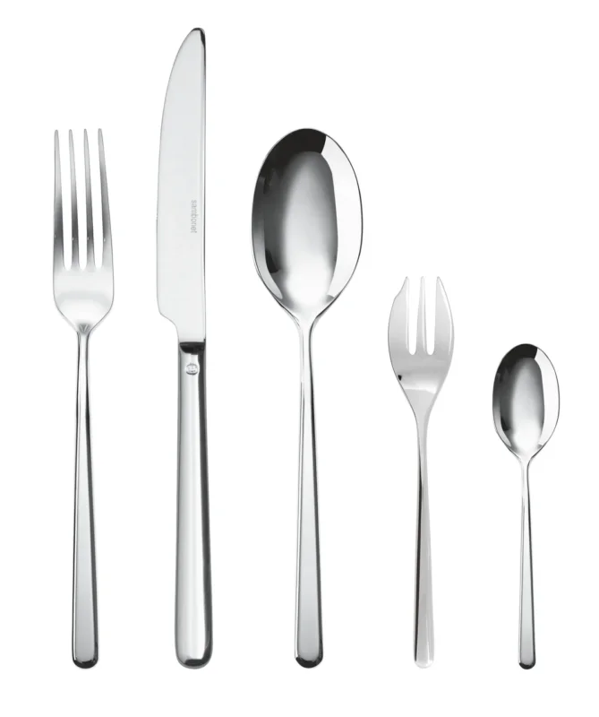 Sambonet Linear Besteckset 30-teilig Edelstahl 18/10 hochglanzpoliert – Ansicht 1