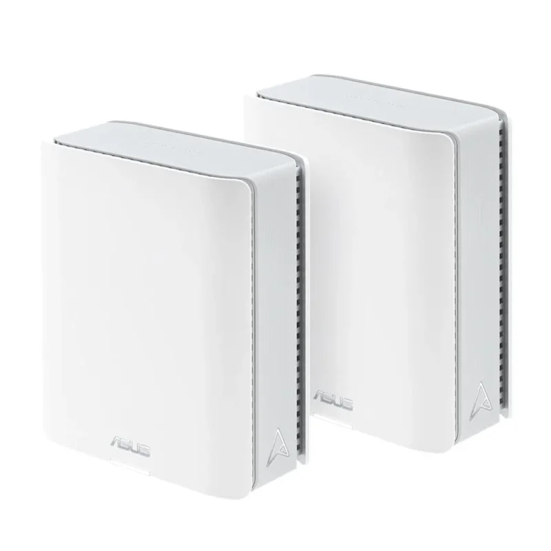 ASUS ZenWiFi BT8 Tri‑Band WiFi 7 Mesh Router 2er Set mit 6 GHz, 14 Gbit/s und 2,5G Ports