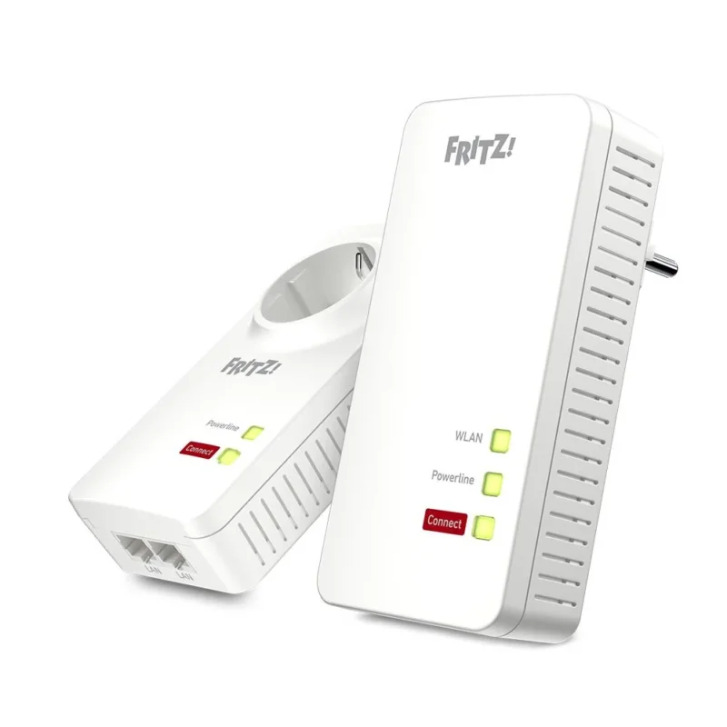 FRITZ!Powerline 1260 WLAN Set – Komplettlösung für WLAN & LAN über Stromleitung