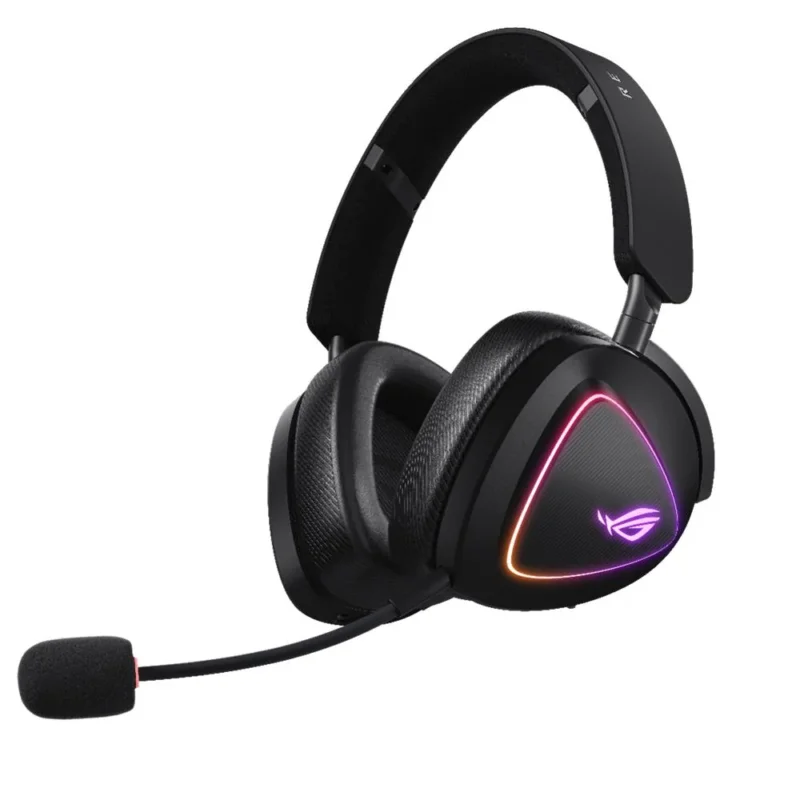 ASUS ROG Delta II Gaming Headset – Kabellos, RGB, 110h Akku, Tri-Mode