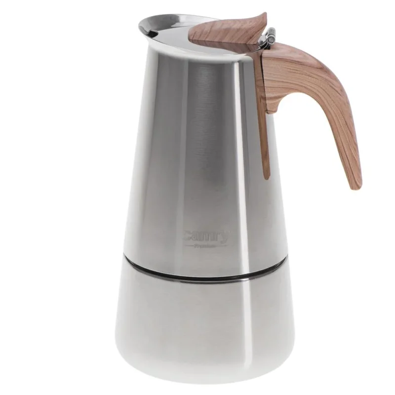 Camry CR 4423 Kaffeekanne Silber Espresso Edelstahl 0,35 L spülmaschinenfest