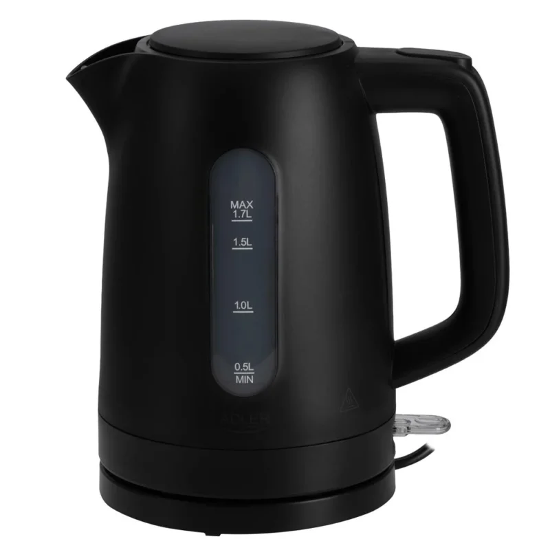 Adler AD 1379b Wasserkocher Kunststoff 1,7 l schwarz – sicher & leistungsstark