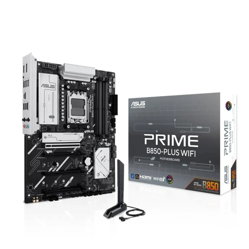 ASUS PRIME B850-PLUS WIFI Gaming Mainboard AM5 ATX DDR5 PCIe 5.0 WiFi 6E