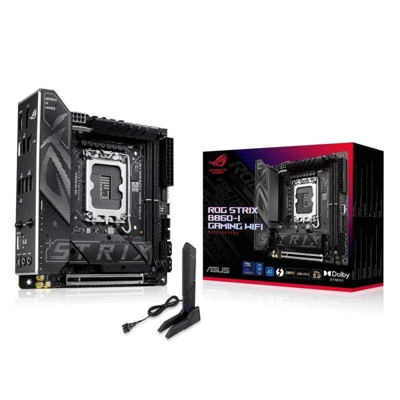 ASUS ROG STRIX B860-I GAMING WIFI Mainboard LGA 1851 Mini-ITX DDR5 PCIe 5.0 WiFi 7