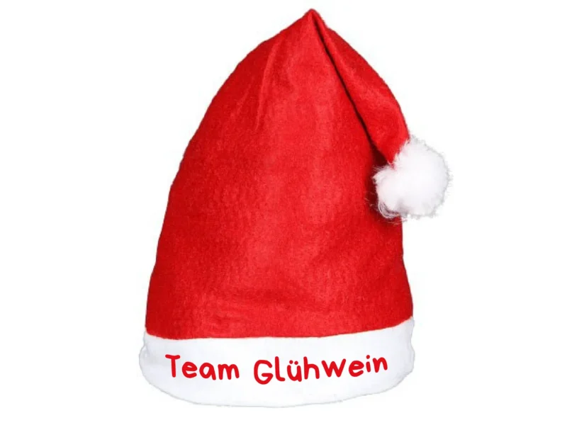 Santa Magix Witzige Weihnachtsmütze Nikolausmütze mit Spruch Sprüche Lustig - Weihnachtsmann Mütze rot mit Bommel Weihnachtsfeier Xmas Christmas Nikolaus