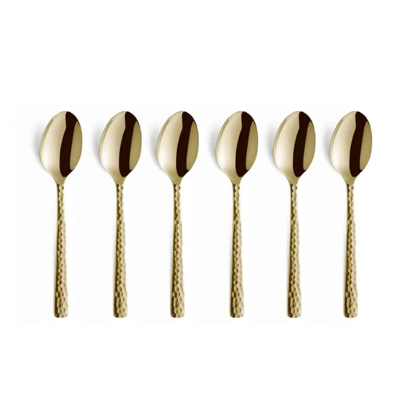 6-pc set mocca spoons in trend box - Champagne Amefa