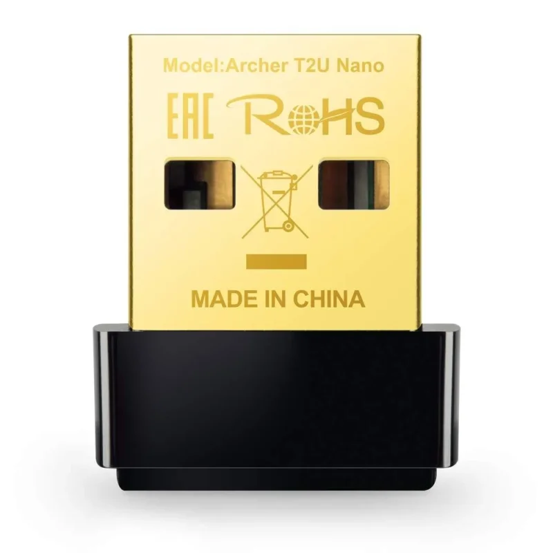 TP-Link Archer T2U Nano AC600 WLAN Nano USB Adapter Dual Band USB 2.0 High Speed Wireless Stick