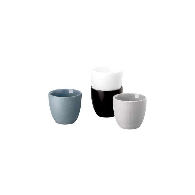Rosenthal the cup+ Set 4 Espresso doppelwandig Mixed 0,08 L mehrfarbig