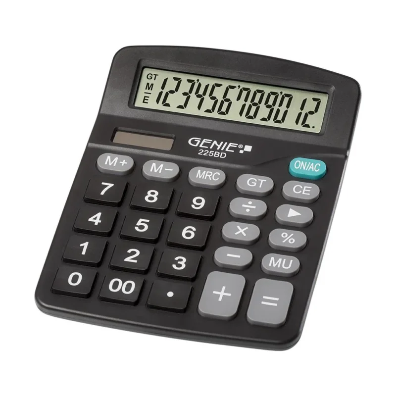 GENIE Taschenrechner 105 ECO Solar Bürorechner umweltfreundlich